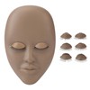 Eyelash Mannequin Head Makeup Lash Extension Training Practice Head with