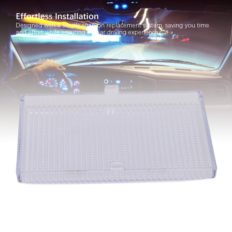 Dome Light Lens Snap On Transparent Plastic Roof Dome Light