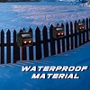Phosooy 6 Pack Solar Animal Repellent, Predator Eyes Animal Deterrent