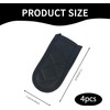 4 Pcs Cast Iron Handle Covers, Hot Pan Handle Sleeve