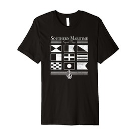Trendy Southern Maritime Signal Flags Poster Premium T-Shirt
