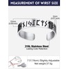 Bandmax Viking Bracelet Rune Bracelet Men Women Stainless Steel Bangle