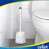 CELOX Toilet Bowl Brush and Holder, Bathroom Cleaning Kit, 2