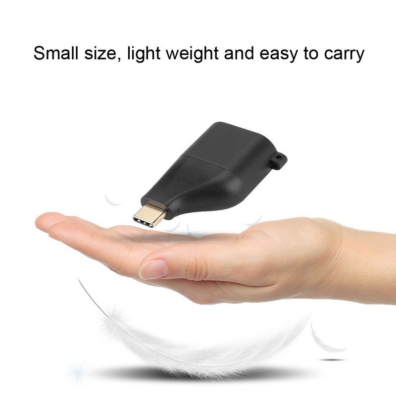 Cabledeconn Type C to VGA Adapter 1080P 60Hz Resolution with