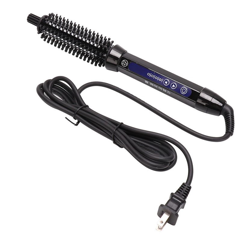 22mm Dual use Electric Hair Curler Straightener LCD Display Hair