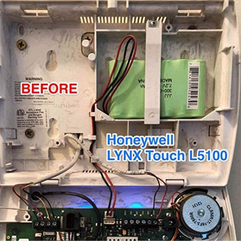 GLESOURCE 1PACK 300-03864-1 Battery 7.2V 1100mAh Compatible for Alarm Lynx