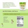 Prince of Peace Ginger Chew Plus+ with Lemon, 3 oz.