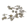 25Pcs Wheel Rim Rivet Nut Stylish Look Easy Installation Spike