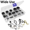 160 Pieces Fishing Rods Ceramic Guide Ring Set, 11 Sizes