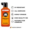 MOLOTOW ONE4ALL Acrylic Paint Refill ONE4ALL Paint Marker, Signal White,