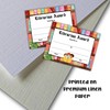 Librarian Appreciation Award Certificate | 6pk 8x11.5” Linen Paper Elementary