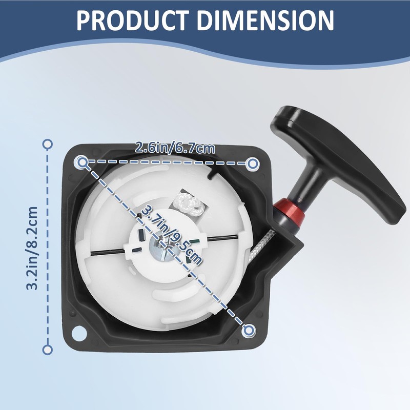 PODOY Recoil Pull Starter for Compatible with Earthquake E43 E43CE