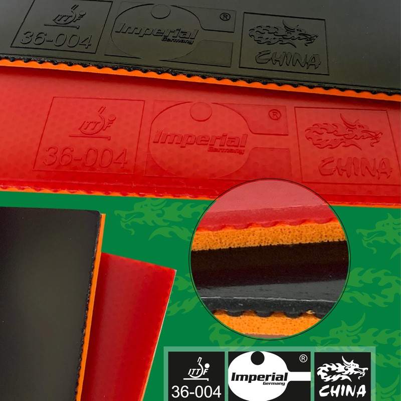 Imperial China Top Sponge (1.8 mm - Black)