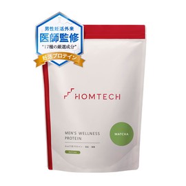 【抹茶味】 オムテック メンズウェルネスプロテイン 妊活 プロテイン 男性活力をサポート (葉酸/亜鉛/アルギニン/シトルリンなど17種成分配合) 750g