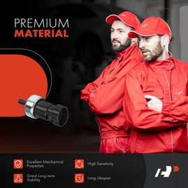 A-Premium Pressure Air Brake Switch [2 Pins] Compatible with International 4700 1998-2005, 4800 1997-2003, 4900 1998-2005, 8100 1998-2003, 5600I 2009-2010