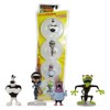 Nicktoons T.U.F.F. Puppy 2-Inch Mini-Figure 4-Pack