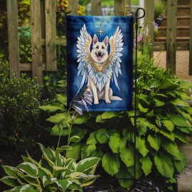 TD Custom Angel Decorative Flag 3x5ft Satin and Polyester Pennant Fiber Glass Flagpole for DisplayColor: DAC7003, Size: Garden Size