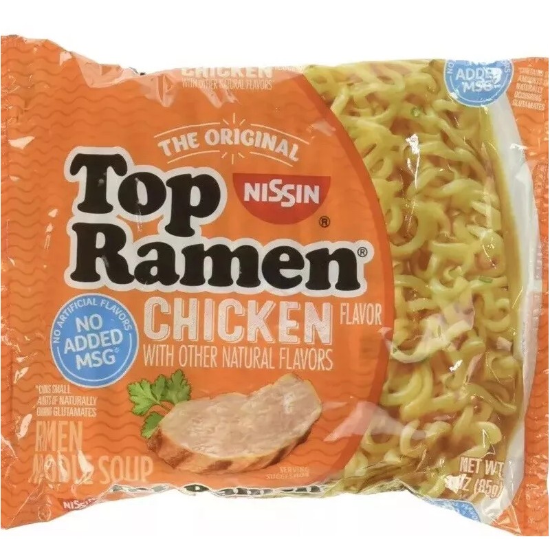 Nissin 1 Ea 5 Pack Nissin Top Ramen Noodle Soup