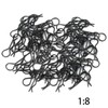 100 Pack Black Universal RC Car Body Shell Pin R