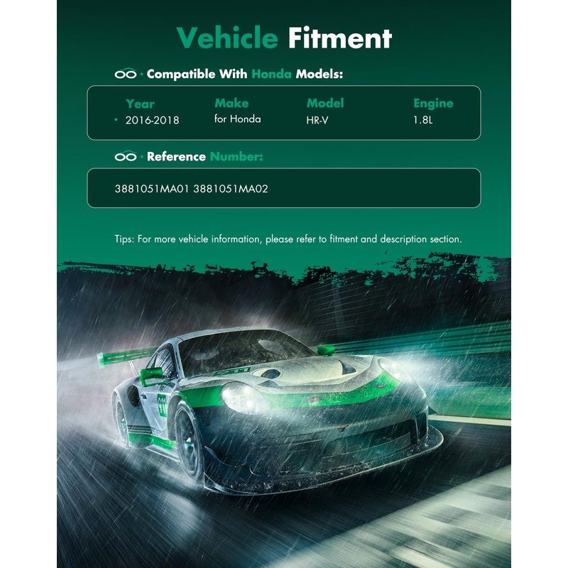 SCITOO AC Compressor with Clutch for Honda HR-V 1.8L 2016-2018