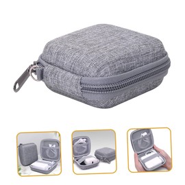 TEHAUX Digital Accessories Organizer Pouch Travel Case for Cables Chargers Disks Lightweight Multi Partition Design for Neat Storage for Home Travel Business Trips