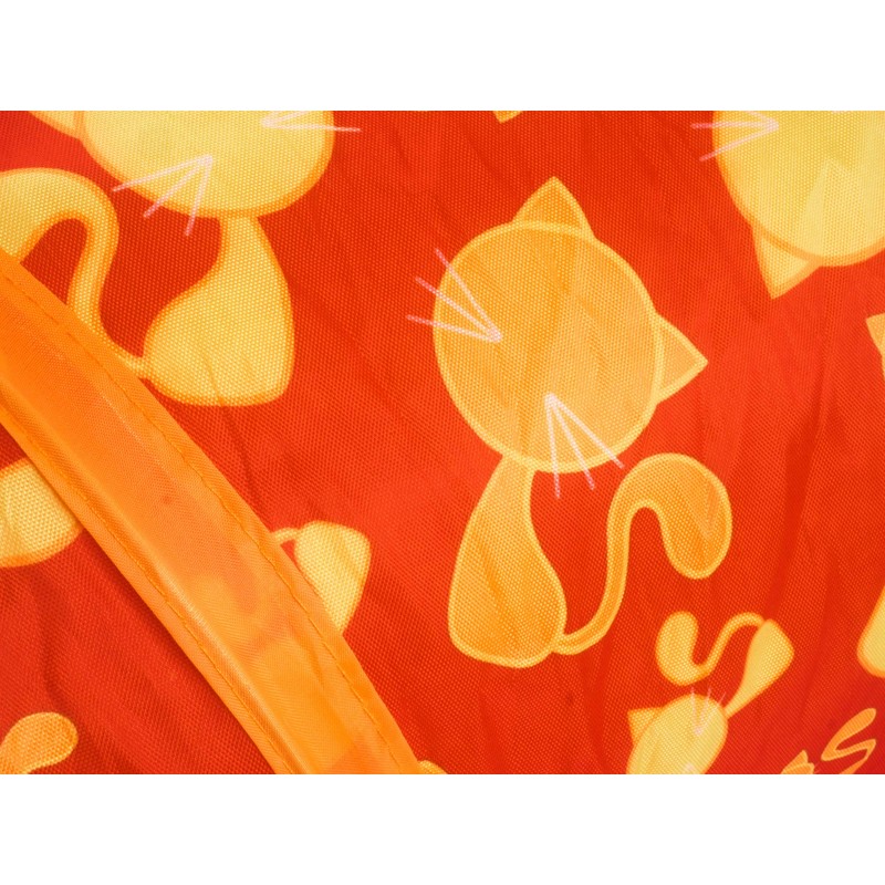 Catkins by Petface Cat Crinkle Tunnel Cat Toy, Orange