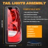 Nakuuly Tail Lights Rear Lamp Compatible With 2003-2006 Chevy Silverado