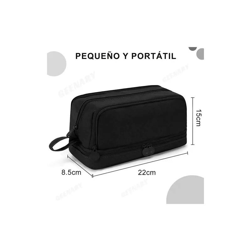 Estuche Escolar 6 Capa Lápices Boligrafo Organizadora Oxford