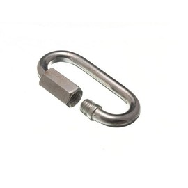 Quick Link Chain Repair Shackle 8MM 5/16 BZP ZINC Plated Steel (Pack of 6)