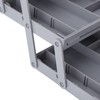 Fockety Drawer Organizer, Multi Level Collapsible Drawer Organizer with Adjustable