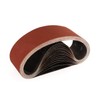 Sruhrak 75 x 533 MM Sanding Belts, 240 Grits Fabric