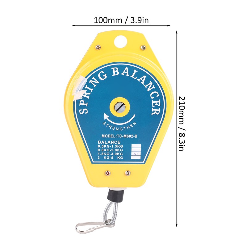 Spring Balancer Adjustable Tension Iron Stainless Steel Tool Holder Hanging
