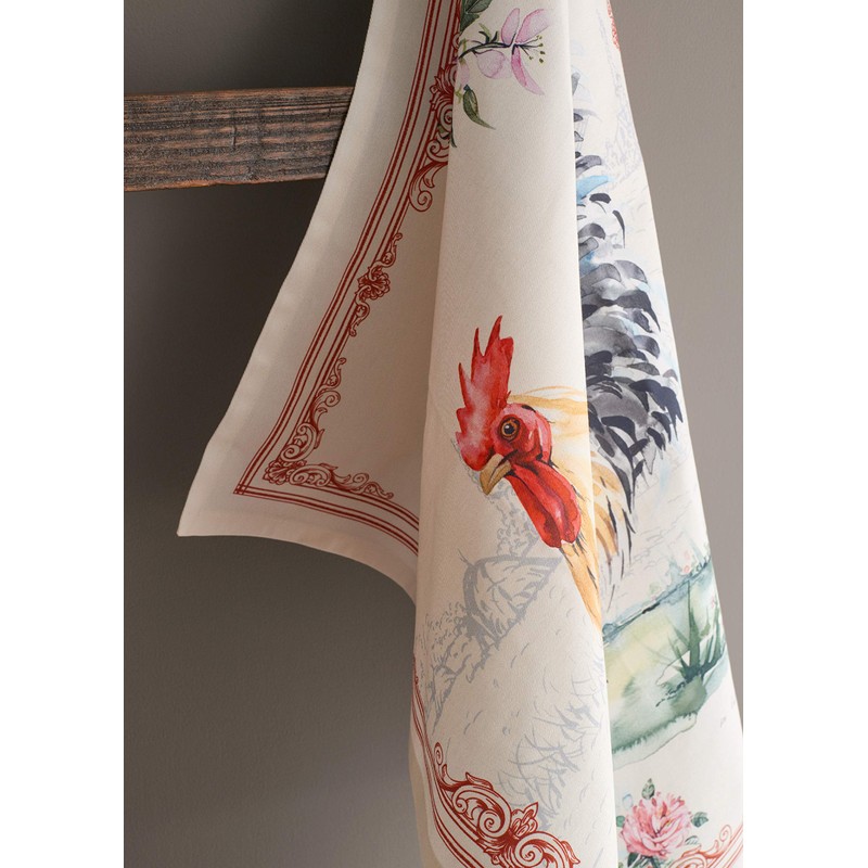 Maison d'Hermine Campagne Multipurpose Kitchen Towels, 100% Cotton, Soft, Absorbent,