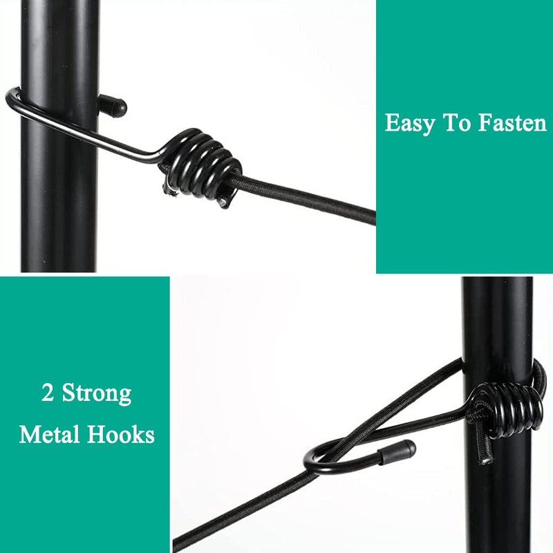 Portable Clothesline with 12 Clothes Pins - Travel Retractable Clothesline