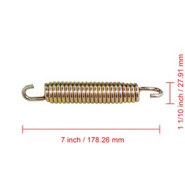 Quueparts 034-2009-00 Mower Deck/Pump Idler Spring 034-2020-00 034-5039-00 Compatible with Bad Boy Lawn Mower 15981 ZT Elite, for Magnum, Maverick and Outlaw Series 6-3/4 Deck Tension Idler Spring