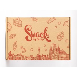 Polish Snacks Candy Gift Box Treats from Poland | Chocolates, Wafers, Cookies Variety Gift Basket Polish Food Box Assortment of Sweets Poland Gifts