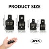 4 Pieces Socket Adapter Ratchet Adapter Socket Adapter 1/4 to