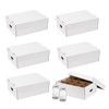 DIICCYO 6 Pcs Cardboard Mason Jar Storage Box for 16