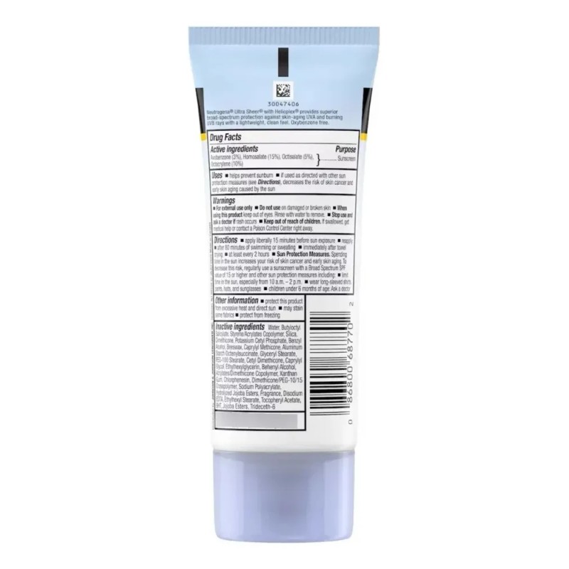 Neutrógena Bloqueador Protector Solar facial para Pieles grasas 70 SPF
