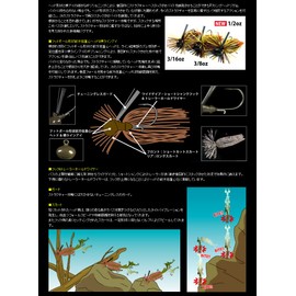 depusu kuringuheddozigu 3/16oz Deps clinghead Jig