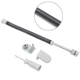 HTTMT- Spring w/Roller Blind Bracket Hanging Curtain Roller Shade For 25mm tube [P/N: ET-BLIND-SB014-4-WHITE]