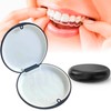 SensaBliss Mouthpiece Case, Retainer Case, Denture Cleaning Case, Portable, Magnetic