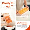 1 Cup Extra Large Silicone Ice Cube Freezing Trays with