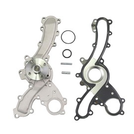 REVO Engine Water Pump with Gasket AW6047 Replacement for Toyota Avalon Camry Highlander RAV4 Sienna Venza & Lexus ES350 RX350 RX450h V6 3.5L Replace#1610009440 16100-39455 170-7370
