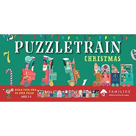 Christmas Train 26-Piece Puzzle (PuzzleTrain)