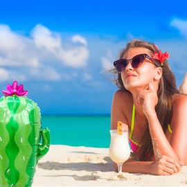 7 Pcs Hawaiian Party Decorations Balloons, Beach Party Decorations Flamingo Pineapple Coconut Cactus Coconut Tree Foil Balloons for Wedding Birthday Baby Shower Party Decorations Supplies