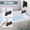 Aolemi Shower Tub Faucet Set with Handheld Spray Shower System