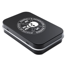 ESEE, Outdoor Tool, Pocket Survival Kit Tin, Black, Survival Kit