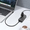 90 Degree USB Hub Splitter YACSEJAO USB 2.0 Data Hub