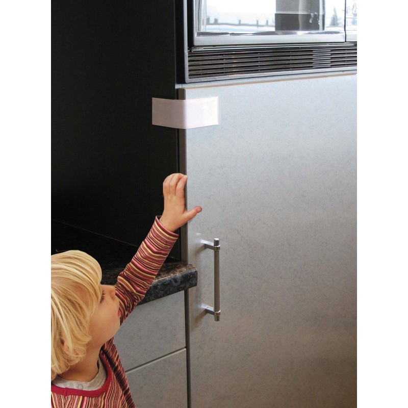 Reer 5190.0 - cabinet safety strip, white, 2 pieces